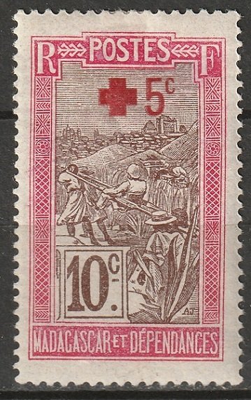 Madagascar 1915 Sc B1 MH*