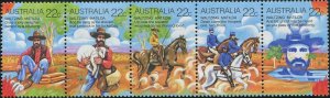 Australia 1980 SG742a Folklore strip MNH