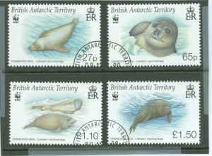 British Antarctic Territory #410-413