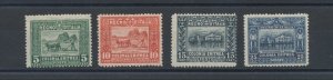 1910-14 ERITREA, African Subjects, n . 34/37, 4 values Discrete Centering, MNH