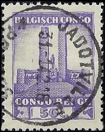BELGIAN CONGO   #176 USED (1)