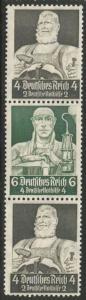 Germany Scott #B60 & B62 Stamp - Mint Strip