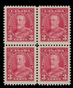 Canada 1935 UN219 - KGV 3 cent Pictorial - Block - MNH