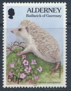 Alderney  SG A75  SC# 85  Hedgehog  MNH  see scan