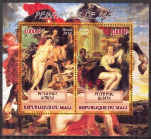 Mali 2011 Art Paintings Peter Paul Rubens Sheet MNH