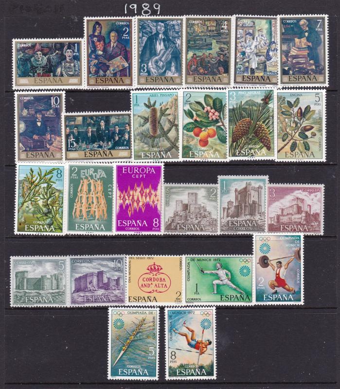 Spain a MNH lot from 1992