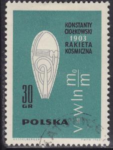 Poland 1178 The Conquest of Space 30GR 1963