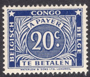 BELGIAN CONGO SCOTT J9