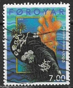 Faroe Islands ~ Scott # 410 ~ Used ~ Mollusks