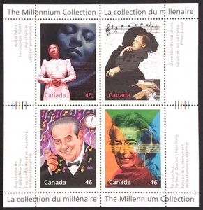 Canada 1820 Mini Pane MNH