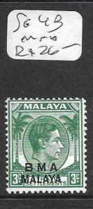 MALAYA  BMA  (P2403B)  KGVI  3C  SG 4B   MNH