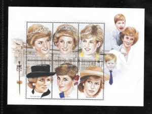 Central African Republic #1159 MNH Princess Diana Souvenir sheet (12152)