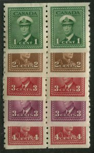 CANADA #263-267 MINT PAIR SET 