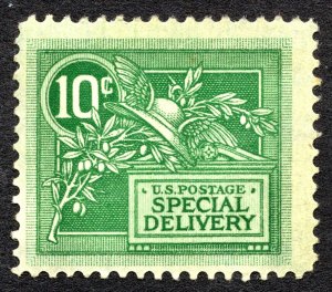 US 1908 10¢ Special Delivery Stamp #E7 MNH CV $140