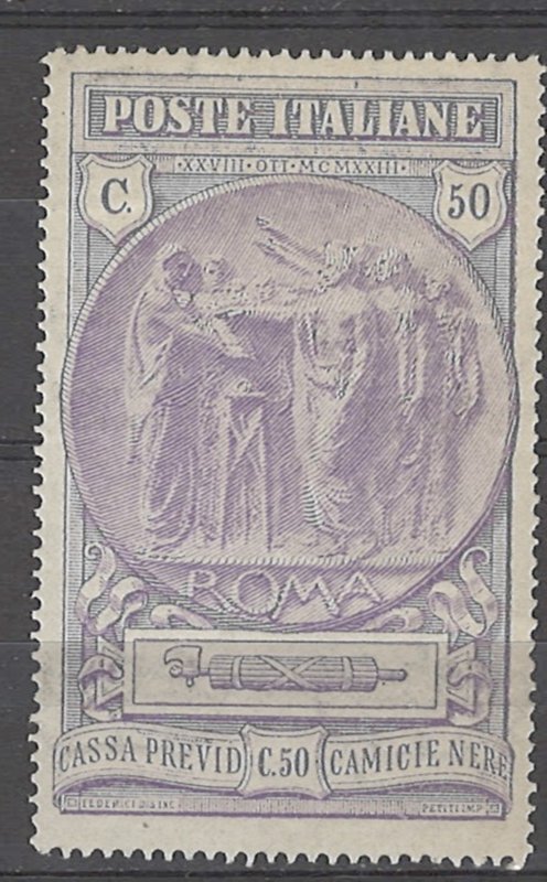 COLLECTION LOT # 4989 ITALY #B18 MH 1923 CV+$32