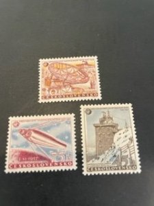 Czechoslovakia sc 836-838 MH