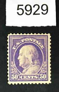US STAMPS # 422 MINT OG LH LOT #5929