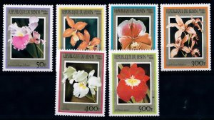 [67463] Benin 1999 Flora flowers blumen Orchids  MNH