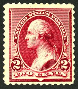 U.S. #219D MINT WITH APS CERT