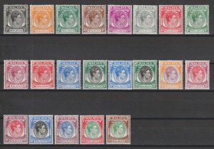 MALAYA/MALACCA 1949 SG 3/17 MNH Cat £150