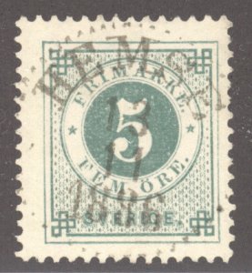 Sweden, Scott #43, Used