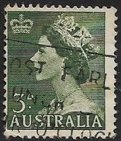 Australia #  257 - Queen Elisabeth II - Used....(GR4)
