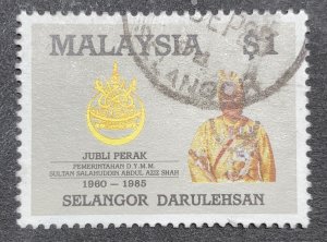 AlexStamps MALAYSIA SELANGOR #310 XF Used