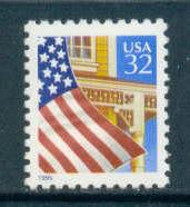 2897 32c U.S. Flag Fine MNH
