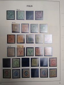 collection on pages Italy 1890-1913 QA: CV $1181