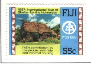 Fiji Sc#572 MNH - pencil on reverse