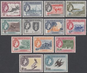 Virgin Islands 115-127 MNH CV $98.85