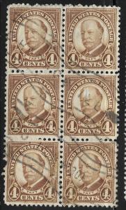 US #685 4c William H Taft