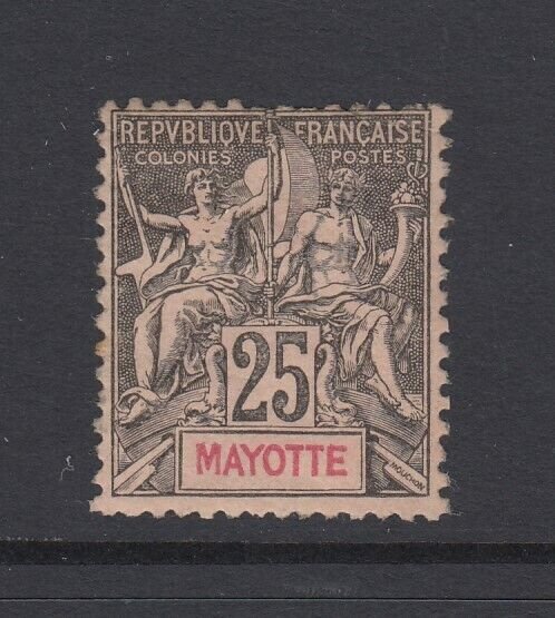 Mayotte, Scott 10 (Yvert 8), MHR