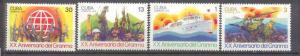 Cuba 2101-04 MNH Granma landing SCV3