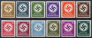 Germany  Sc.#  O 92-103  MNH