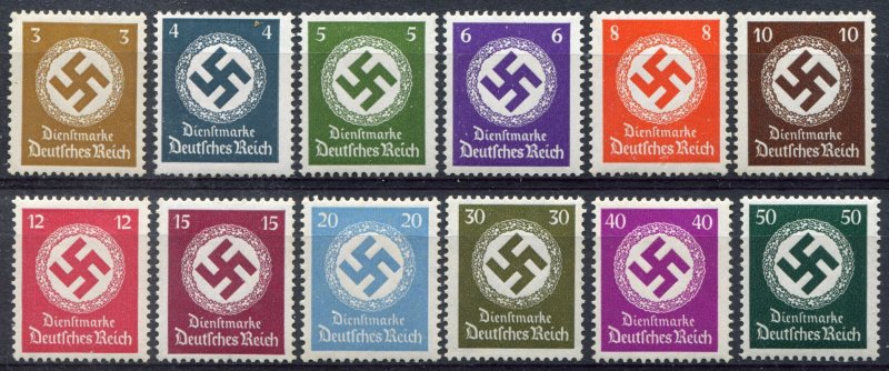 Germany  Sc.#  O 92-103  MNH
