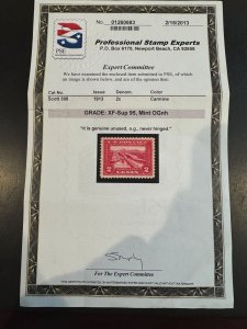 US 398 MLH GRADED SUPERB 95 OG
