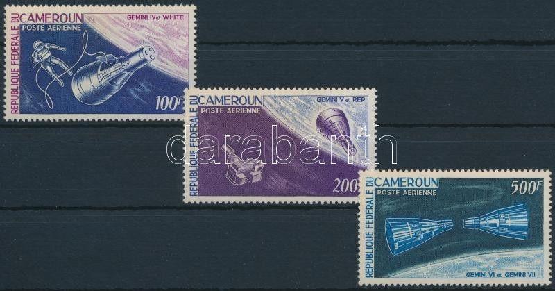 Cameroon stamp Space research 3 stamps 1966 MNH Mi 450-452 WS217155