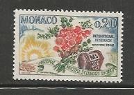 Monaco MNH sc# 506 Flower 2014CV $0.25