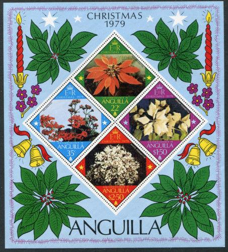 Anguilla 370a, MNH, Plants,Flowers. x1779