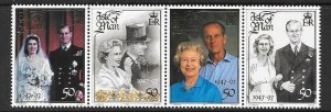 ISLE OF MAN SG768a 1997 GOLDEN WEDDING MNH