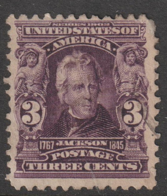 U.S.  Scott# 302 1902-3 Regular Issue VF light Cancel