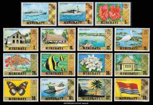 Kiribati Scott 327-340A Mint never hinged.