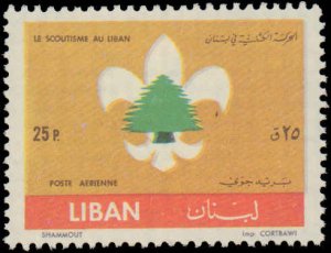 Lebanon #376-380, C331-C333, Complete Set(8), 1962, Boy Scouts, Never Hinged