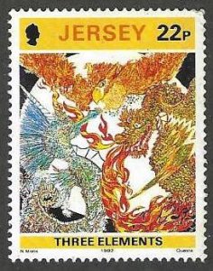 Jersey  Scott 601  MNH