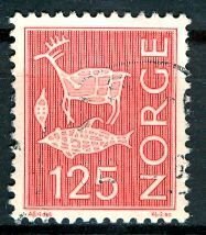 Norway; 1975: Sc. # 614: Used Single Stamp