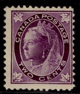 CANADA QV SG144, 2c violet, M MINT. Cat £26.