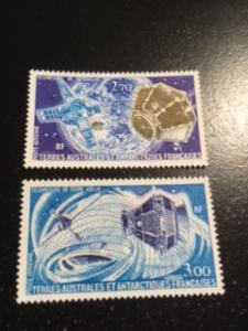 french southern & antarctic sc C52,C53 MNH