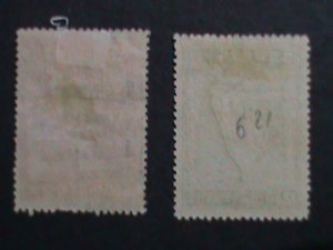​CHINA-1947 SC#762-3  OVER 75 YEARS OLD -2ND ANNIV: RESTIRATION- TO CHINA