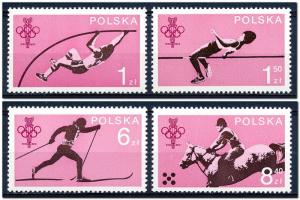 Poland #2323-2326 Multiple MNH